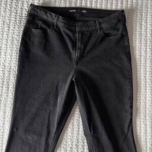 Straight Leg Old Navy Black Jeans